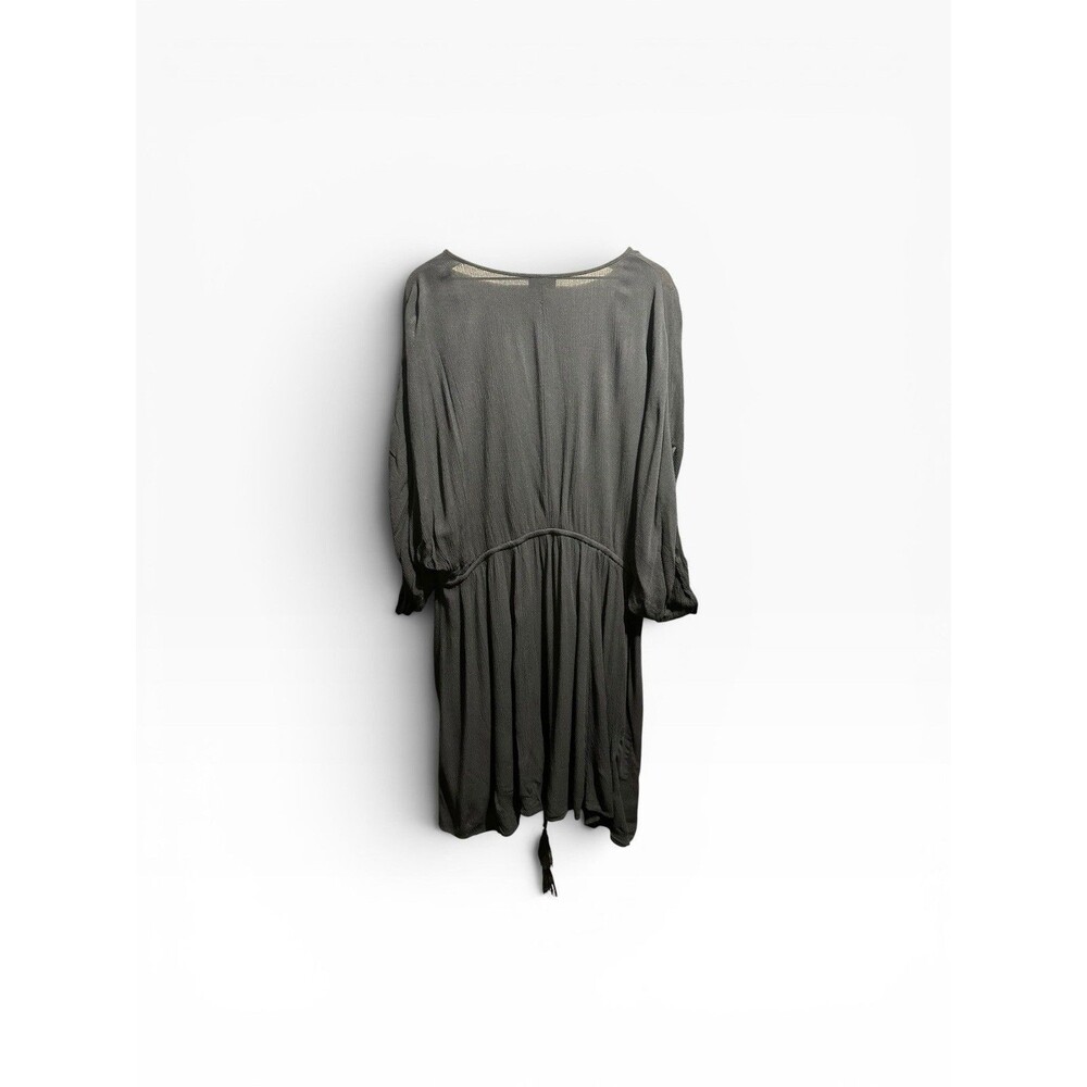 City Chic Seville Dress Women’s 20 Bohemian Tunic Embroidered Lagenlook Flowy - Picture 2 of 5
